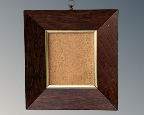 Georgian Rosewood Frame Miniature. ( No 18 )