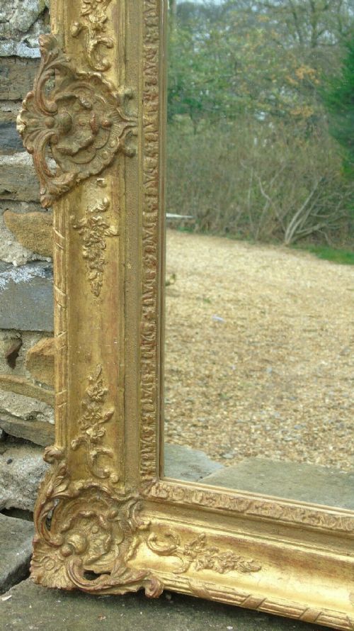 fig 1. Good Quality Antique Gilt Frame Mirror