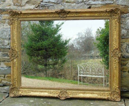 Good Quality Antique Gilt Frame Mirror