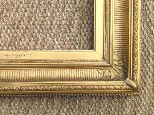 fig 1. Good Heavy Victorian Frame No. 10