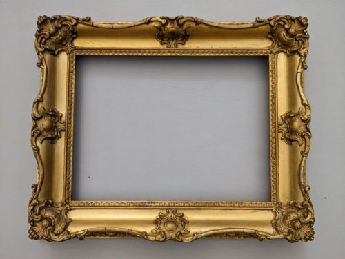 Victorian Gilt Swept Picture Frame No 15