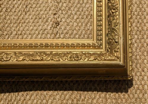 fig 1. Good Quality Deep Victorian Gilt Frame. No.6