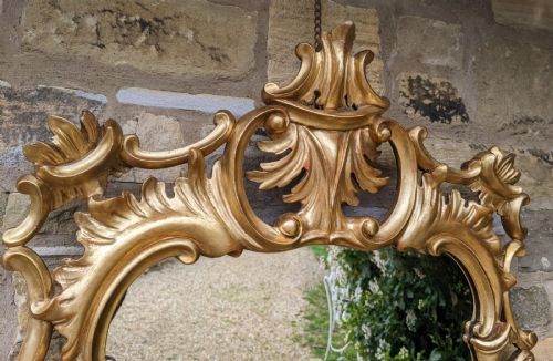 fig 1. 19th Century Giltwood Wall Mirror