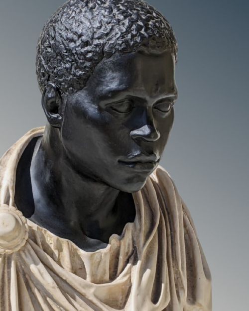 fig 1. Life size Impressive Romanesque Bust