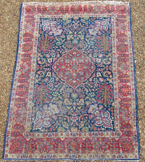 Beautiful Antique Kirman Carpet