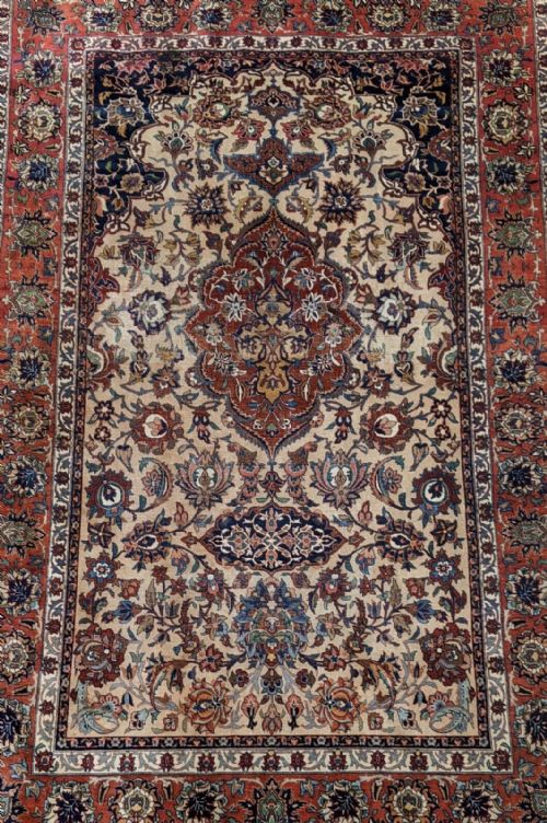 ANTIQUE ISFAHAN CARPET - ADDITIONAL PHOTO 2