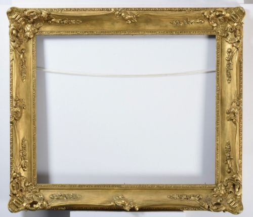 Large English 19th Century Gilt Composition Frame