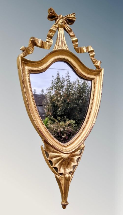 Antique Regency Giltwood Mirror
