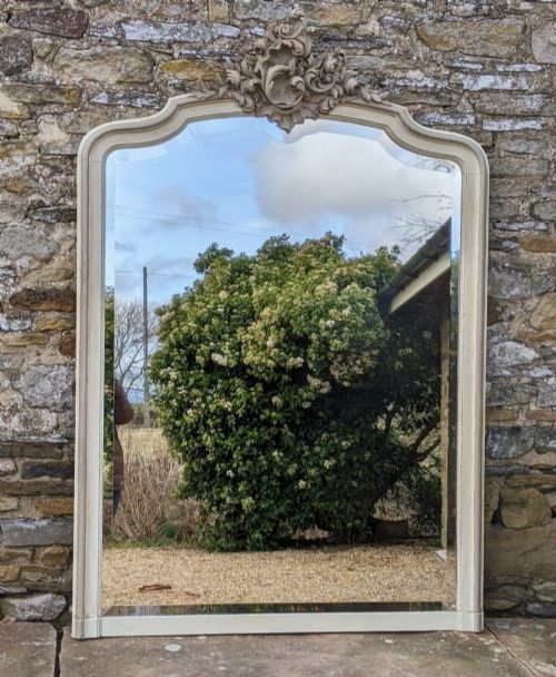 Large French Arched Mirror 