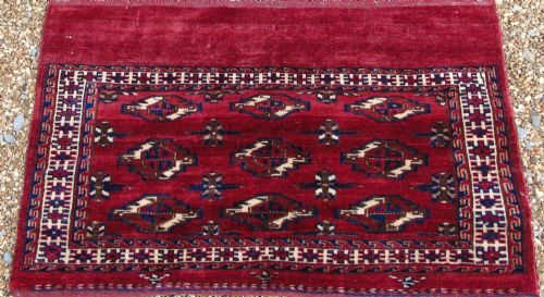 Antique Yomut Chuval Rug