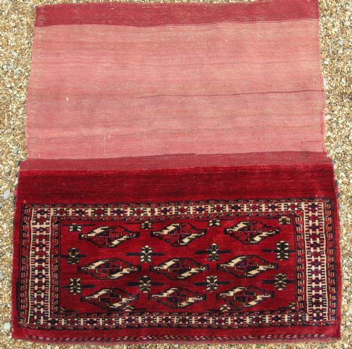 Antique Yomut Chuval Rug