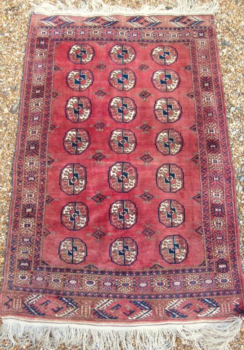ANTIQUE TEKKE TURKMAN CARPET