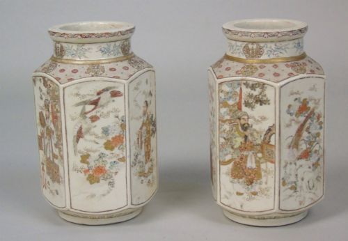 Good Pair of Japanese Satsuma Vases