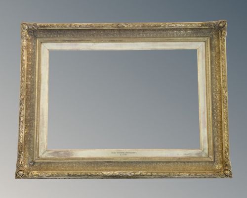 Large Victorian Gilt Frame