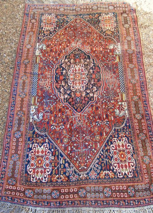 Antique Kashgai Carpet 290 x 160