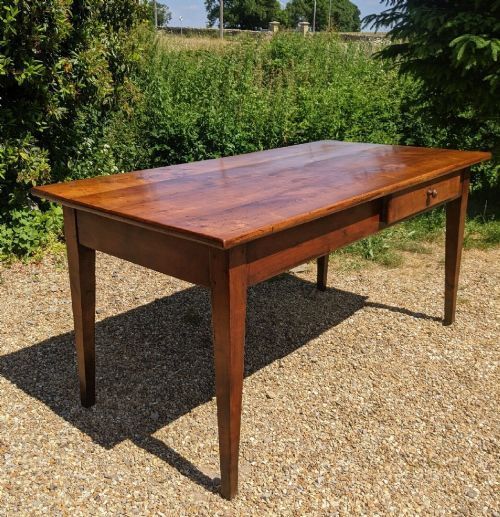 fig 1. 19th Century French Cherrywood Table