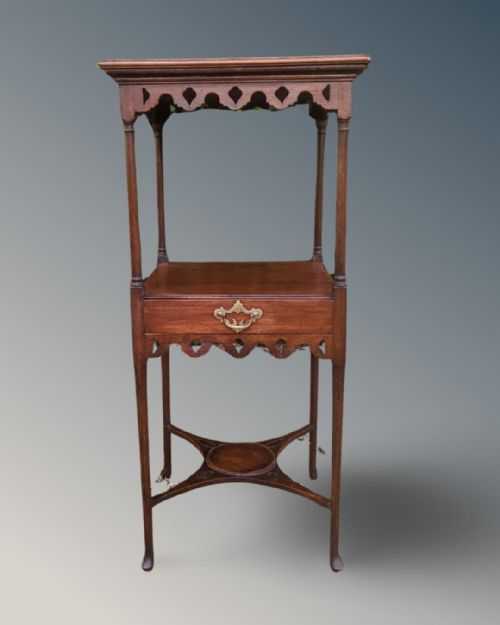 Regency Mahogany Bedside Cabinet