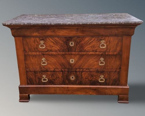 fig 1. Good 19th Century French Commode Chest