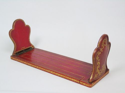 High Quality Leather Antique Bookslide By Dreyfous Of Paris