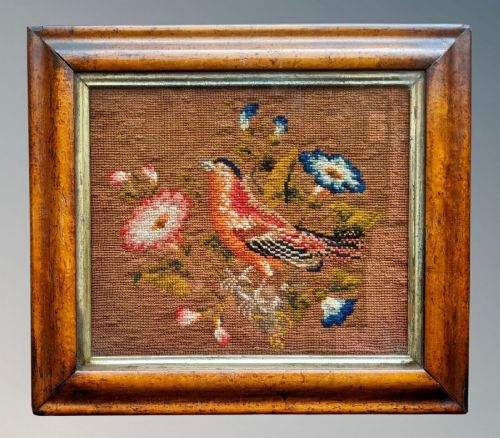 Antique Woolwork Embroidery 