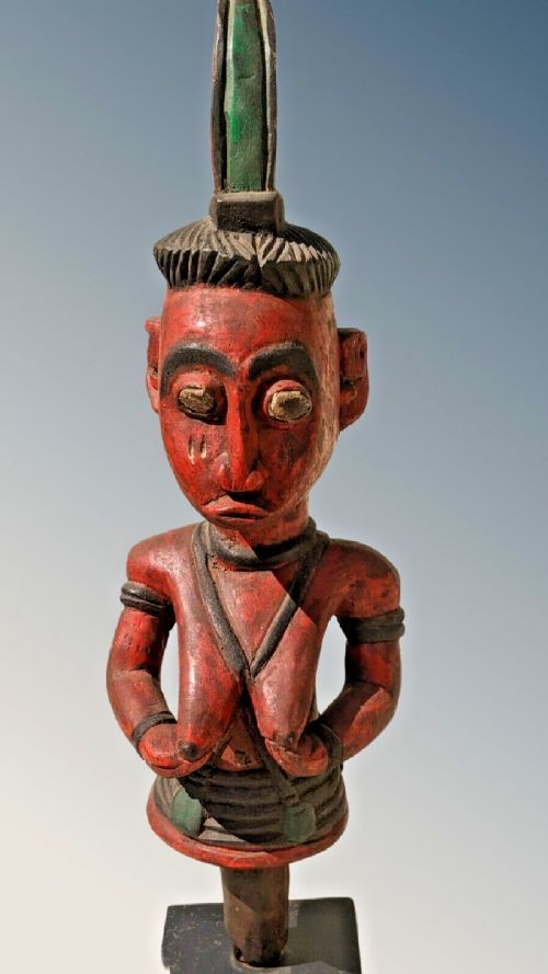 Yoruba Fertility Maternity Carving Nigeria
