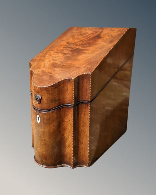 Regency Knife Box Mahogany