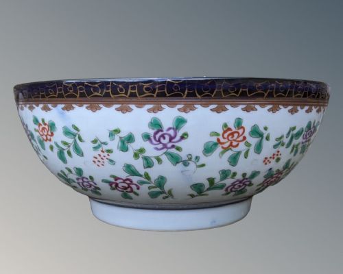 Antique Samson Porcelain Bowl