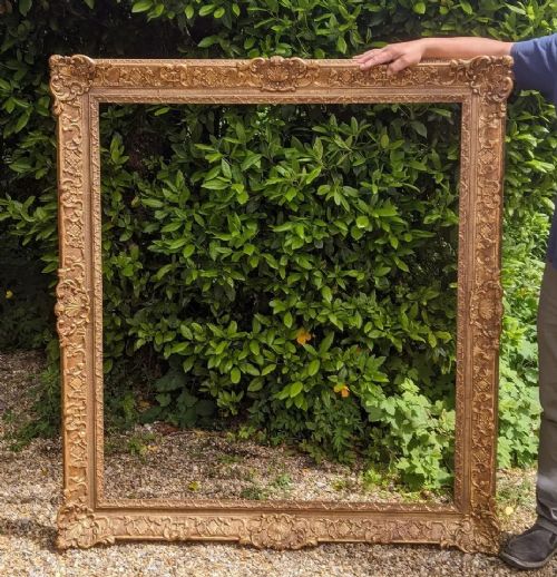 Huge Antique Gilt Wood Frame No 39