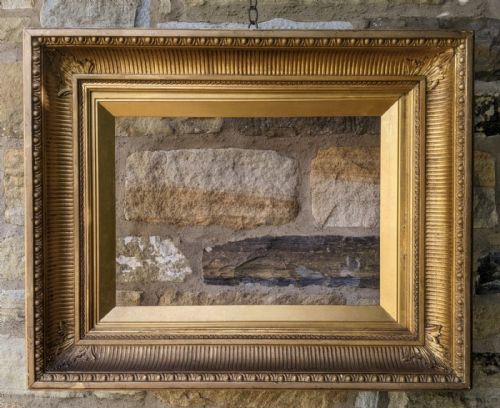 19th Century Deep Gilt Wood Frame No 11