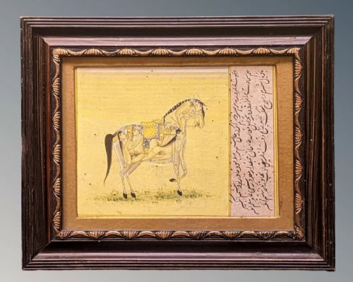 Antique Indian Erotic Painting 19th Century