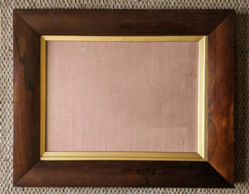 Large Regency Rosewood Picture Frame Gilt Slip No 56