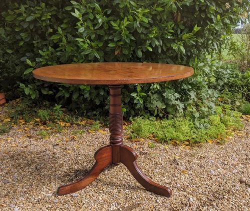 George III Mahogany Snap Top Table