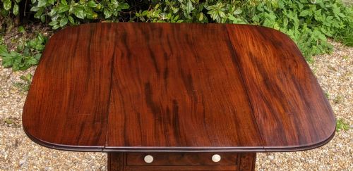 GEORGE IV MAHOGANY PEMBROKE TABLE GILLOWS - ADDITIONAL PHOTO 4