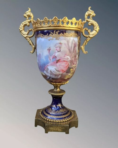 Antique Sevre Style Vase
