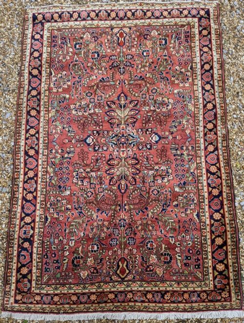 Good Antique Saroukh Carpet