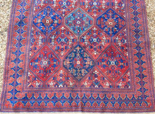 GOOD ANTIQUE CAUCASIAN CARPET - ADDITIONAL PHOTO 2