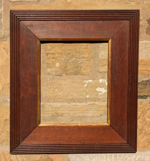 Antique Oak & Parcel Gilt Frame No 15