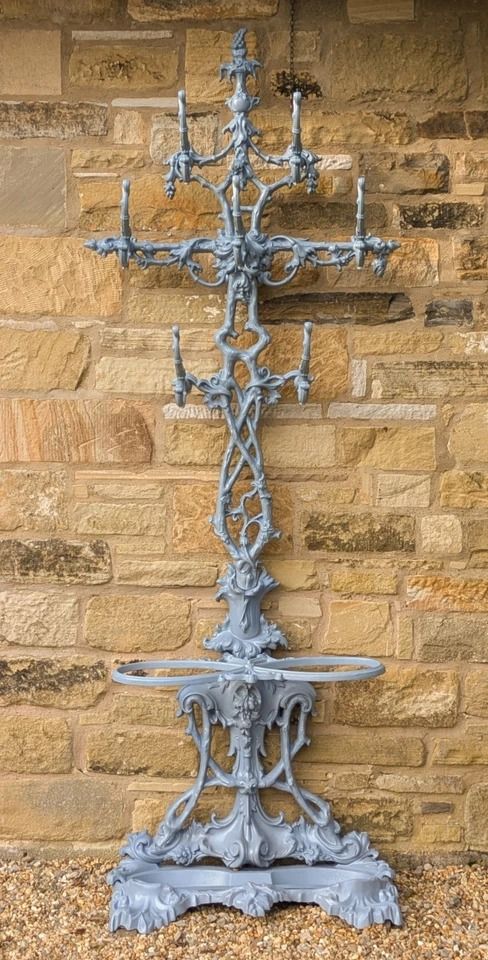 fig 1. Cast Iron Hallstand Coalbrookdale