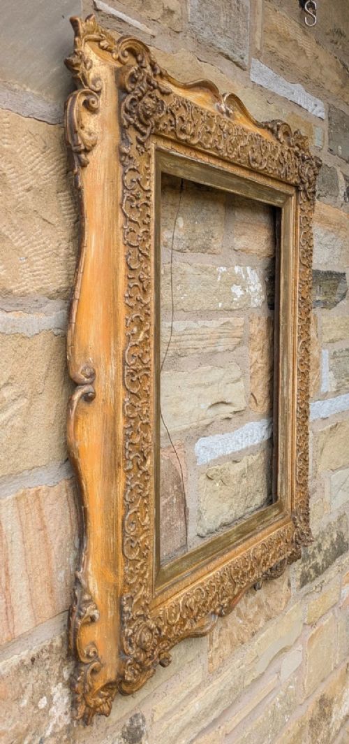 fig 1. An Attractive 19th Century Moulded Gilt & Gesso Frame No 1a
