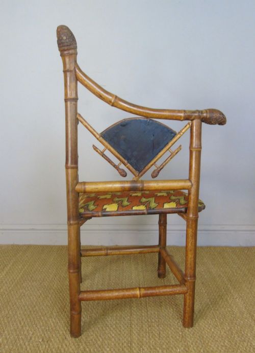 fig 1. Rare Victorian Aesthetic Chair By Jas Shoolbred