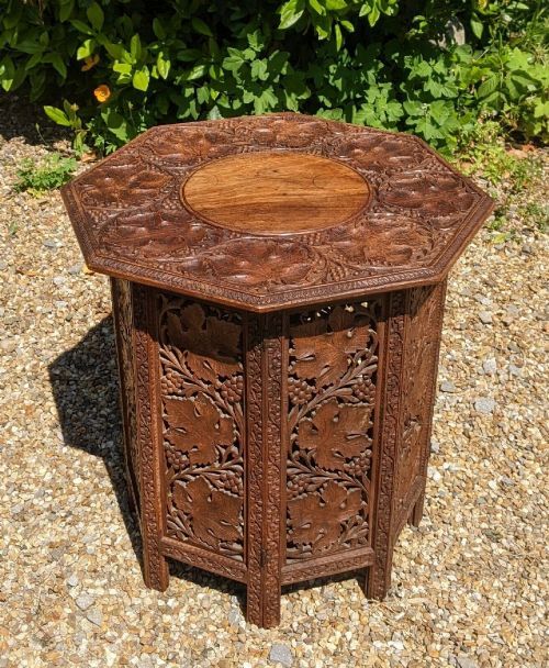 Anglo Indian Hardwood Table  Libertys