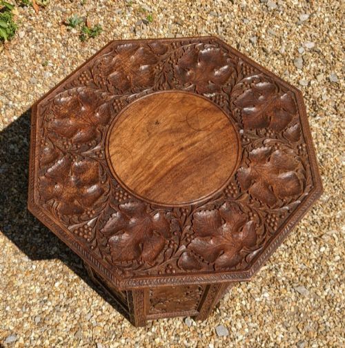 fig 1. Anglo Indian Hardwood Table Libertys