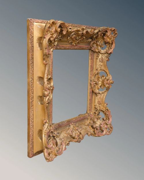Outstanding Antique Gilt Wood Picture Frame Chapman Brothers Chelsea