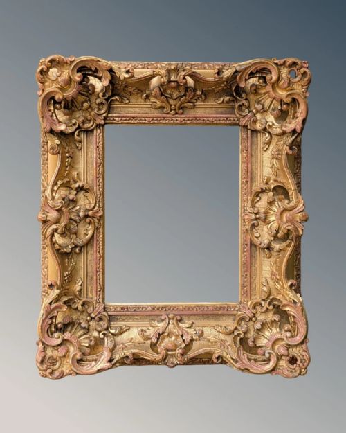 fig 3. Outstanding Antique Gilt Wood Picture Frame Chapman Brothers Chelsea