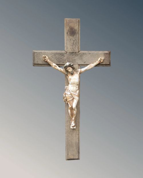 Antique French Crucifix