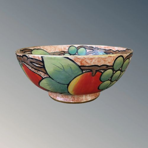 Large Maling Fruit Bowl Rare Design