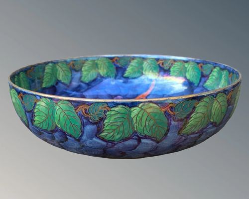 Large Maling Bowl Plum & Orchard Fruits