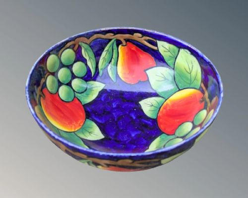 LARGE MALING FRUIT BOWL BLUE - ADDITIONAL PHOTO 2