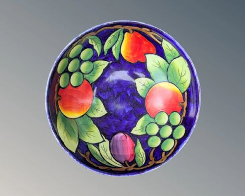 LARGE MALING FRUIT BOWL BLUE - ADDITIONAL PHOTO 4