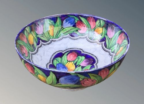 LARGE MALING TULIP PATTERN BOWL - ADDITIONAL PHOTO 1